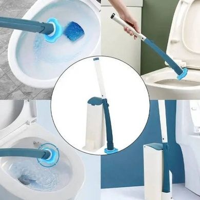 Єршик зі змінними насадками 8шт для унітазу Toilet cleaner set XL-852