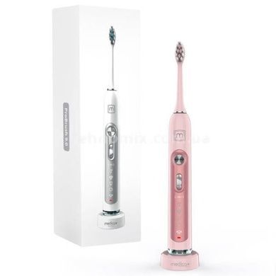 Ультразвукова зубна щітка Medica+ ProBrush 9.0 Ultrasonic + насадки (10 штук) (Японія) Фуксія 50188