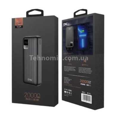 Power Bank 20000 мАh KPG-211 Чорний