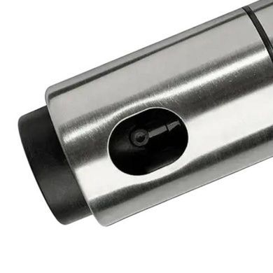 Бутылочка-спрей для масла и уксуса металлическая Kitchen Sprayer Серый