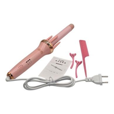 Плойка автоматическая для создания локонов hair curler AND LY-884 Розовая