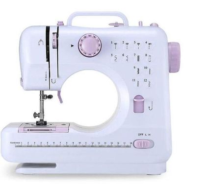 Портативна багатофункціональна швейна машинка SEWING MACHINE Біла
