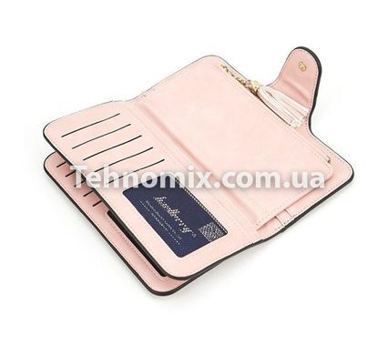 Женский кошелек для денег Baellerry N2341 Розовый