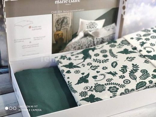 Постільна білизна Marie Claire Chelsea Ранфорс Бавовна Сімейний розмір