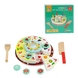 Іграшка Торт на липучці з декором та приладами DIY Bithday cake