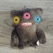 Іграшка-брелок Fuggler Wide Eyed Weirdo 13см Чорний з 3 очима