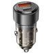 Автомобільний зарядний пристрій BOROFONE BZ20 Smart 38W dual port PD20W+QC3.0 car charger set(C to iP)