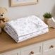 Комплект детского постельного белья Коали 110*90см 85186 БЯЗЬ GOLD LUX Bimbo Белый с принтом