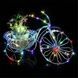 Гірлянда Крапля роси RGB із сонячною панеллю 10м 100led SFK-15