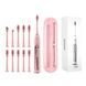 Ультразвукова зубна щітка Medica+ ProBrush 9.0 Ultrasonic + насадки (10 штук) (Японія) Фуксія 50188