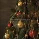 Гирлянда конский хвост роса 20 нитей 5м 1000LED USB Теплый свет