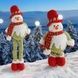 Новогодняя декоративная игрушка C 67838 Снеговик 49 - 79см телескопические ножки