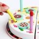 Игрушка Торт на липучке с декором и приборами DIY Bithday cake