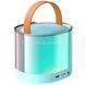 Портативная колонка с микрофоном XO F47 Aurora Atmosphere Light Bluetooth Audio Голубая