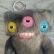 Іграшка-брелок Fuggler Wide Eyed Weirdo 13см Чорний з 3 очима