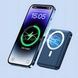 Power Bank з функцією бездротової зарядки та кабелями 10000mAh 20W 5V/3A KT-D011 Синій