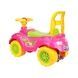Толокар Принцесса детский четырехколесный Technok Toy 6689 Розовый с желтым