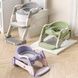Детское сидение на унитаз со ступеньками Babycare Фиолетовое