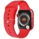 Смарт-часы с цветным дисплеем и универсальным силиконовым ремешком Smart Watch NBP-Plus Красные