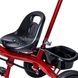 Велосипед детский трехколесный с родительской ручкой Scale Sports Красный