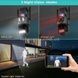 Камера видеонаблюдения уличная поворотная с сиреной и зумом Dual Lens Zoom 3MP