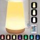 Ночник настільний акумуляторний Pat light AND HA-114 Білий