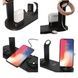 Беспроводная зарядная станция 3в1 Wireless Charger Черная