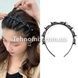 Обруч для волос с заколками Hair Twister Headband Черный