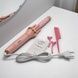 Плойка автоматическая для создания локонов hair curler AND LY-884 Розовая