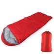 Спальный мешок туристический с односторонней молнией (А11) 190 х 70см Красный