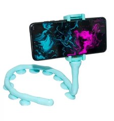 Тримач для телефону у вигляді гусениці Cute Worm Lazy Phone Блакитний