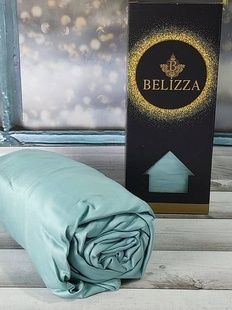 Простирадло сатинова на резинці Belizza Sky 180х200см