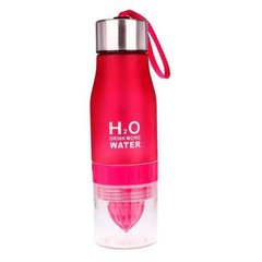Спортивна пляшка-соковижималка H2O Water bottle Червона