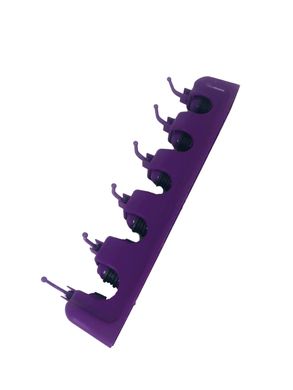 Органайзер держатель для швабры и щеток HMD Фиолетовый