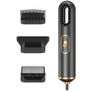 Фен компактный дорожный для путешествий 800Вт HAIR DRYER Черный