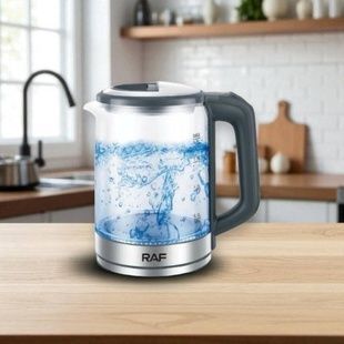 Электрочайник стеклянный 1,8л 1350Вт Electric Kettle R.7941