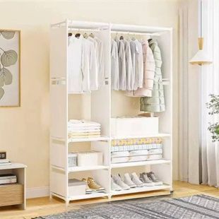 Шкаф стеллаж раскладной 170*36*95см AND AND XL-1482 Белый