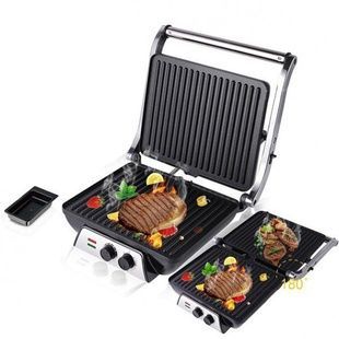 Прижимной гриль с регулятором температуры и таймером Haeger HG-2684 2000W