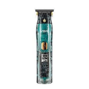Машинка для стрижки акумуляторна VGR V-961 Зелена