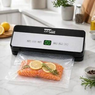 Вакуумный упаковщик с сенсорным дисплеем 200Вт Zepline ZP-00357 Серый