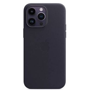 Чохол для смартфона Leather AAA Full Magsafe IC для iPhone 14 Pro Violet