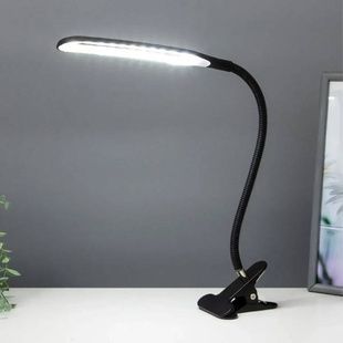Настільна лампа на прищіпці від USB 1043-TL-10 Чорна