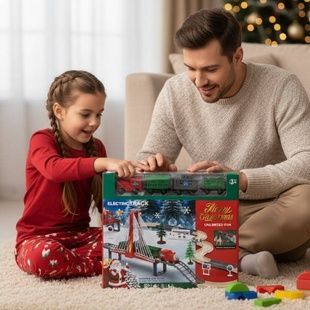 Залізниця Новорічна Merry Christmas 9263-7C