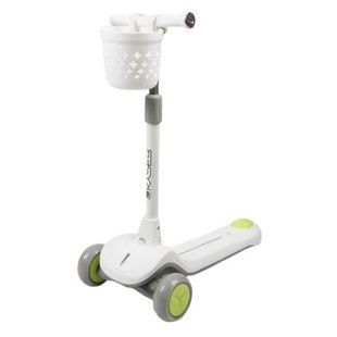 Самокат детский трехколесный Skyper J-365/19 Салатовый с белым