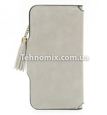 Жіночий гаманець для грошей Baellerry N2341 Сірий