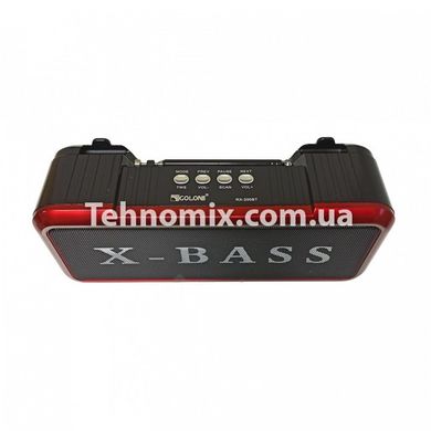 Музична Bluetooth колонка бумбокс Golon RX-200BT Червона
