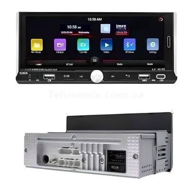 Автомагнитола универсальная 6,9 1 DIN Windows with cartplay 6280W