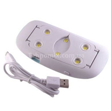 Лампа для гель лака 6W LED UF SUN mini Голубая
