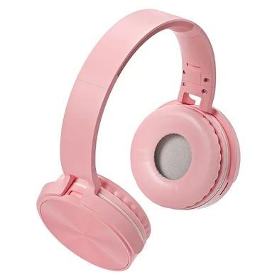 Наушники беспроводные Bluetooth Wireless W402 Розовые