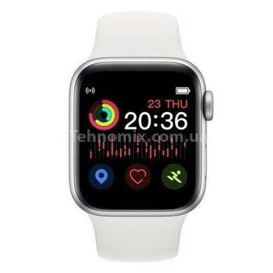 Смарт годинник водоніпроникний з вібросигналом Smart Watch C6 HS-45 Білий